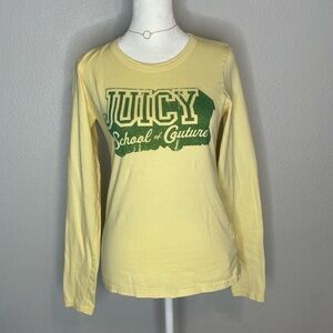 NWTS Y2K Juicy Couture Long Sleeve Shirt Women's Small